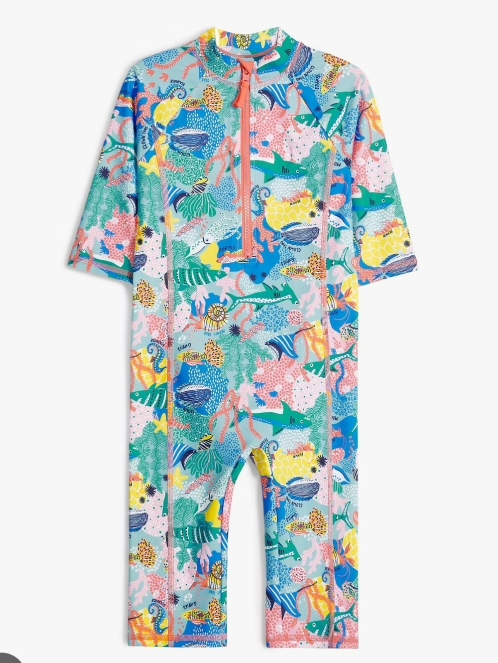 JOHN LEWIS Kids Rush Guard Swimsuit